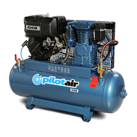 K25D Compressor- KOHLER diesel/KD350 (ES) /150 L Rec./457 L/min FAD