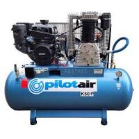 K50P Compressor – KOHLER PETROL 14HP (ES)/268l Rec/ 888 L/min FAD