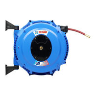 AW1215 15M Retractable ReCoila Heavy Duty Air Water Hose Reel Compressed Air 