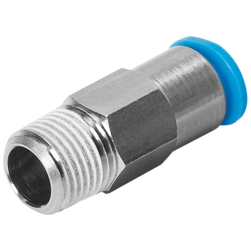 QSK-1/8-8 Push-in fitting, self-sealing