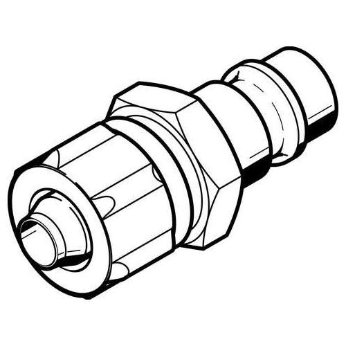 KS4-CK-4 Quick coupling plug