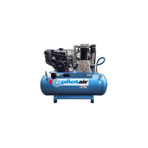 K50P Compressor – KOHLER PETROL 14HP (ES)/268l Rec/ 888 L/min FAD